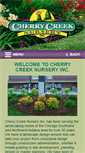 Mobile Screenshot of cherrycreeknurseryinc.com